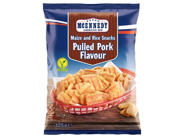 Pulled Pork Flavour Snacks