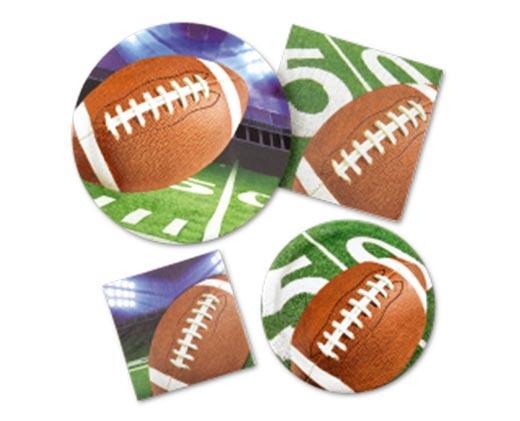 Boulder 
 Football Tableware Assortment