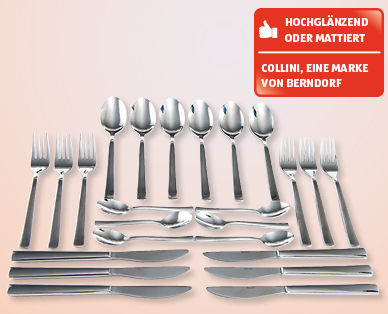 COLLINI Tafelbesteck-Set, 24-teilig