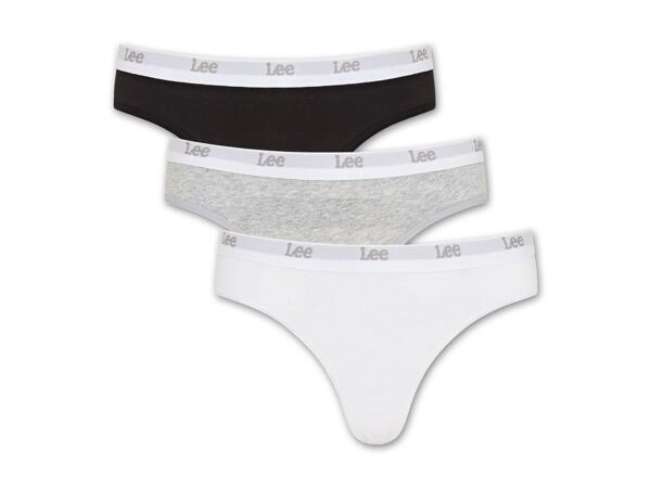 Damen Slip, 3 Stück