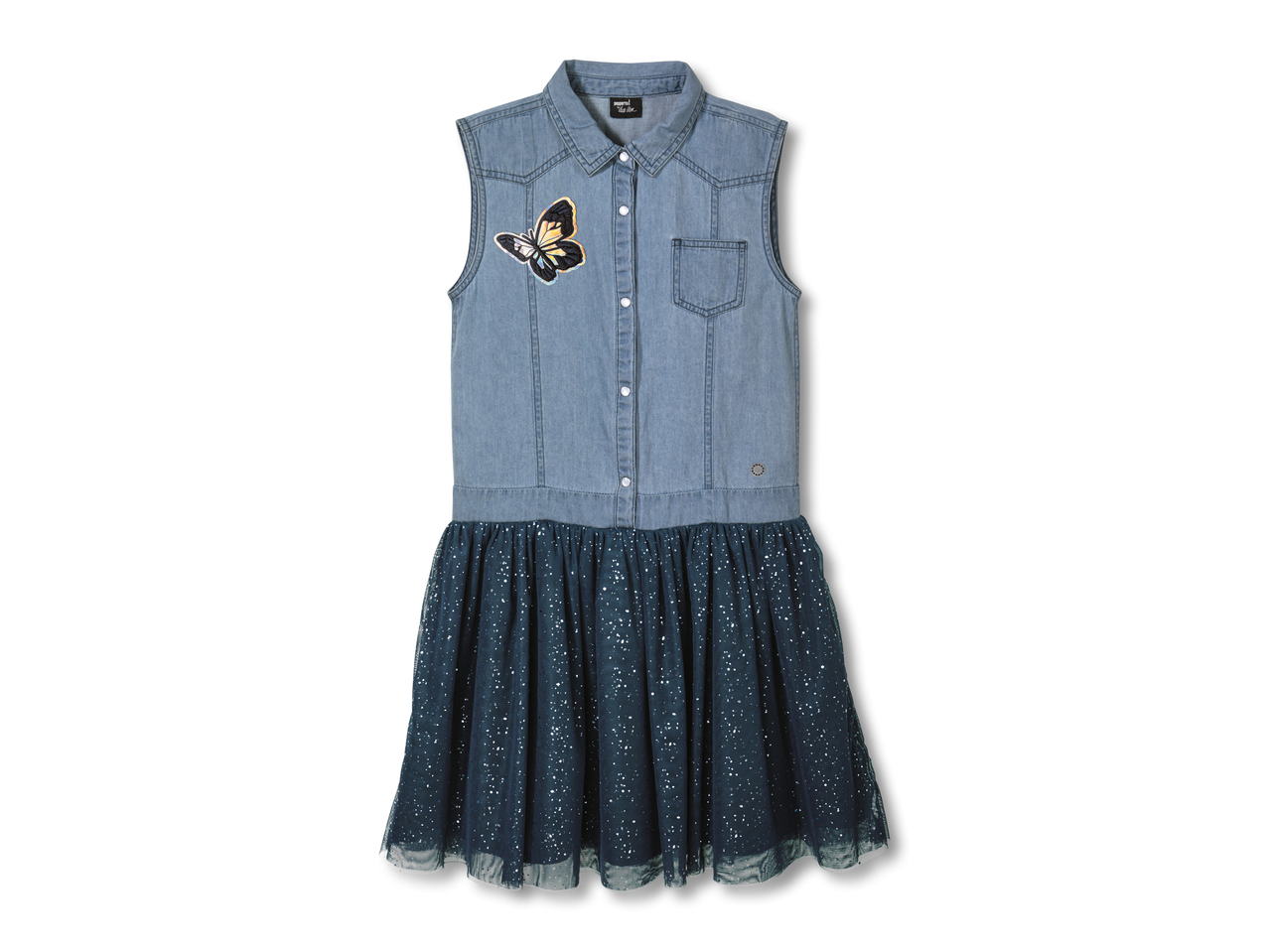 Robe en jean pour fillette1