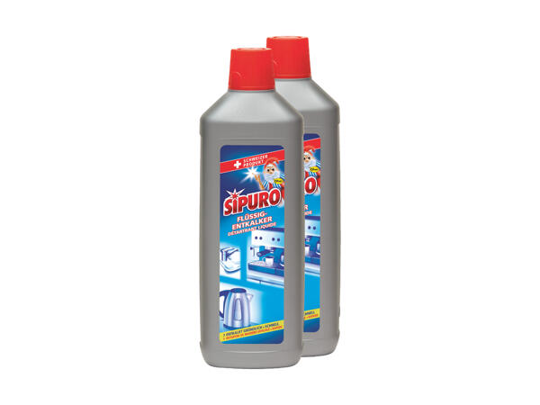 Détartrant liquide Sipuro, pack de 2