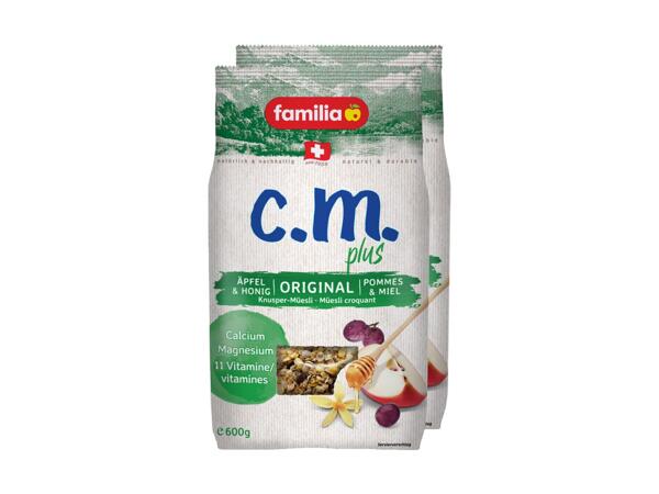 Muesli original c.m. plus familia