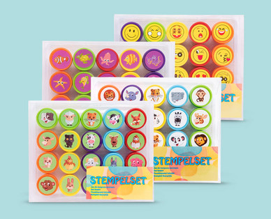 Stempelset, 20-teilig