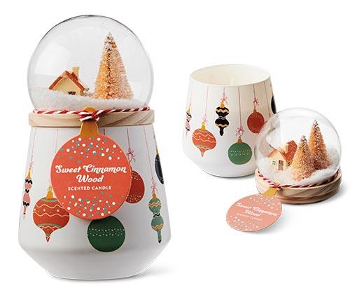 Huntington Home 
 Snow Globe Candle