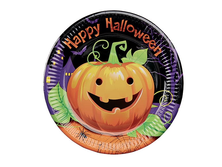 Halloween Paper Napkins/ Paper Plates or Plastic Cups