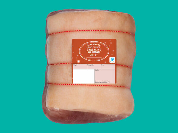 Birchwood Maple Cured Crackling Gammon Joint