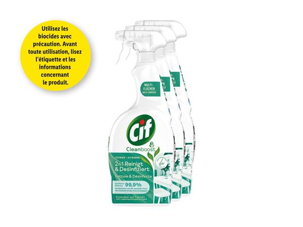 Spray Cif power et hygiène