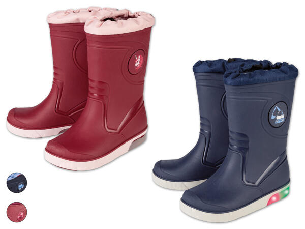 Kleinkinder Blinkregenstiefel