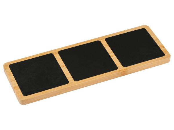Bamboo chopping board or serving board