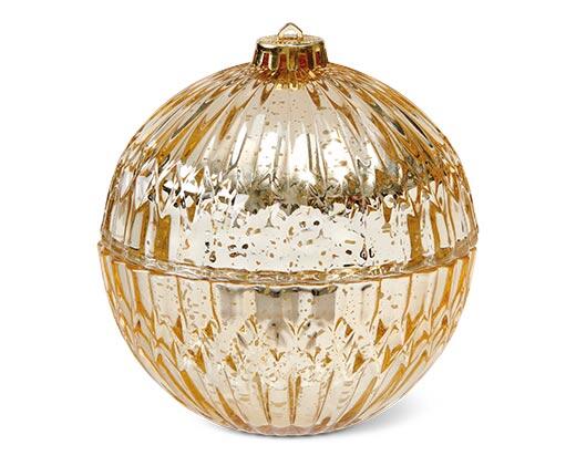 Huntington Home Metallic Holiday Candle