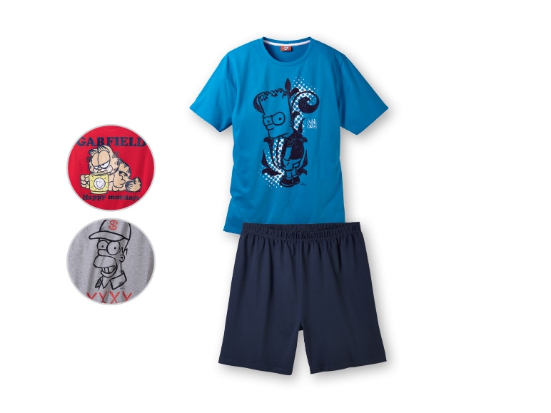 Men's Character Shortie Pyjamas