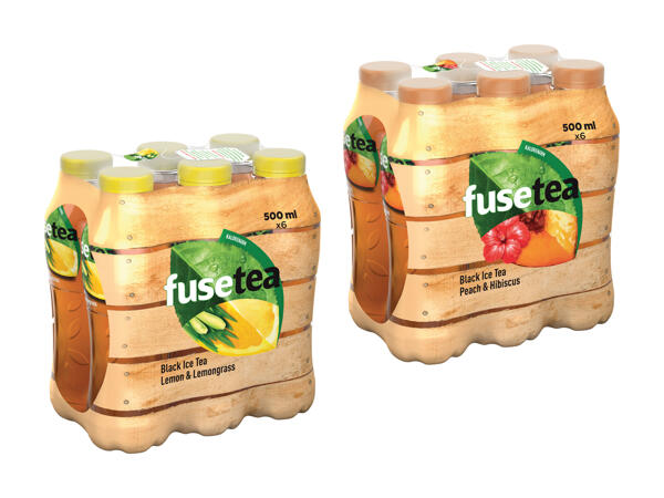 Fuse Tea citron et citronnelle/pêche hibiscus