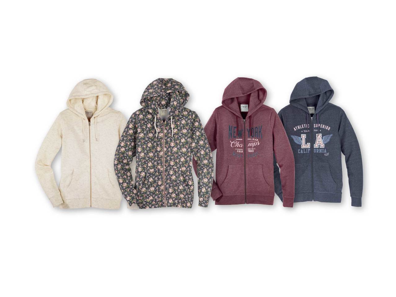 ESMARA/LIVERGY Ladies'/Men's Sweat Jacket