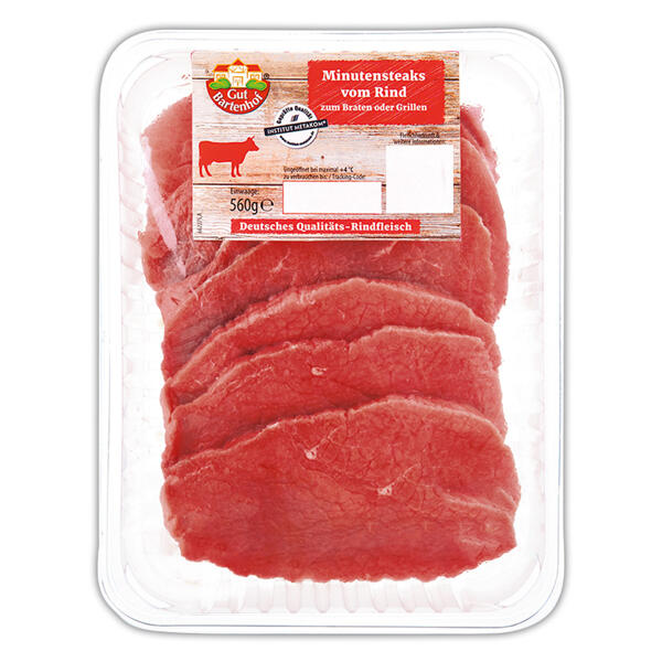 Rinder Minutensteaks XXL