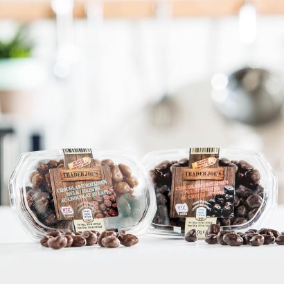 Raisins secs au chocolat