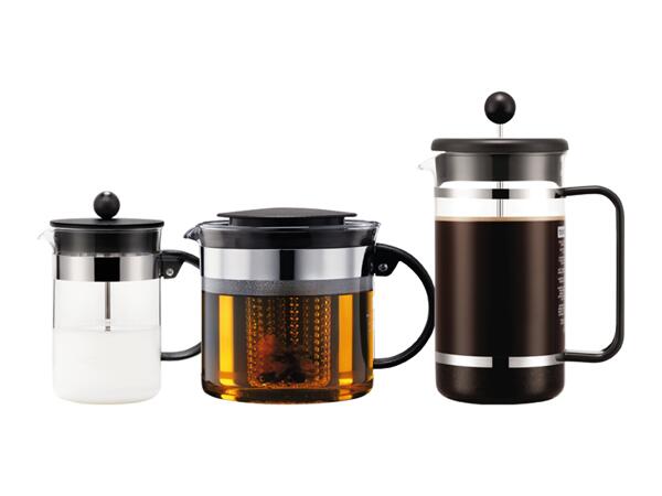Tekanna/ kaffepress/ mjölskummare