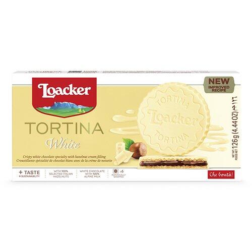 LOACKER Tortina, White Chocolate