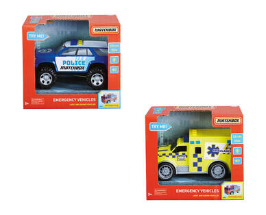 Matchbox Light and Sound Vehicles