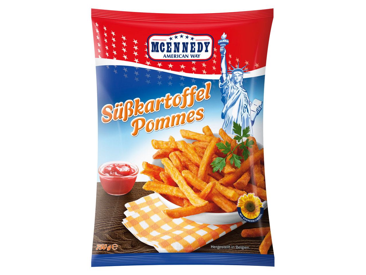 MCENNEDY Süßkartoffel Pommes