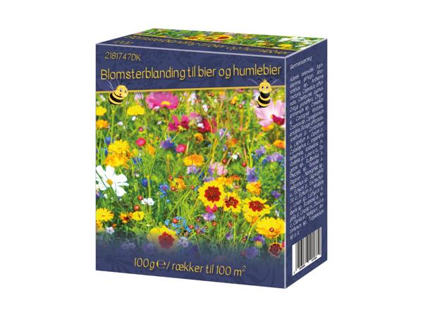 Blandede blomsterfrø