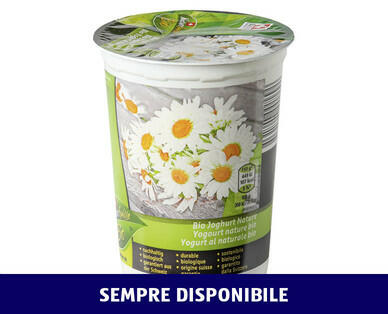 NATURE SUISSE BIO
YOGURT BIANCO BIO CON IL 3,8 % DI GRASSI