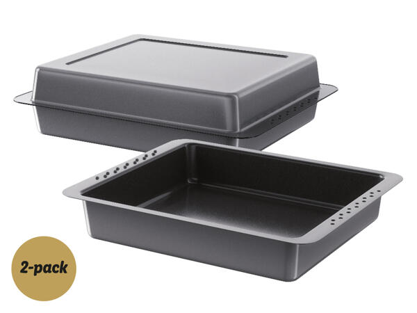 Stek- och ugnspanna, 2-pack