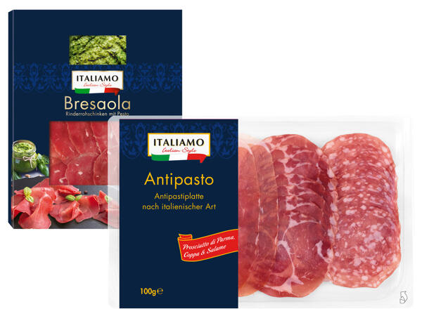 Antipastiplatte/Bresaola