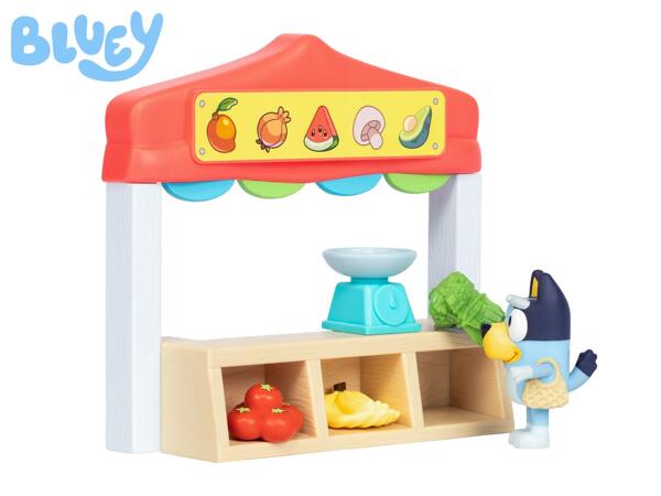 Bluey Farmer's Market Playset