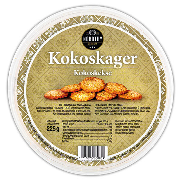 Hafer Gebäckdose