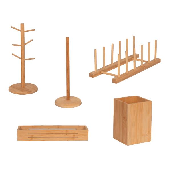 HOME CREATION(R) 				Accessoire de rangement pour la cuisine en bambou