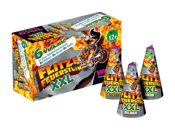 Flitze Feuerstein XXL, 6er-Set