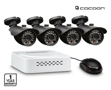 4 Camera Home Security System