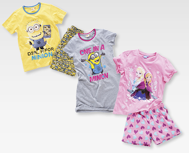 Vêtements de nuit pour enfants FROZEN/ICH EINFACH UNVERBESSERLICH™/SUPERMAN™/THE SIMPSONS™