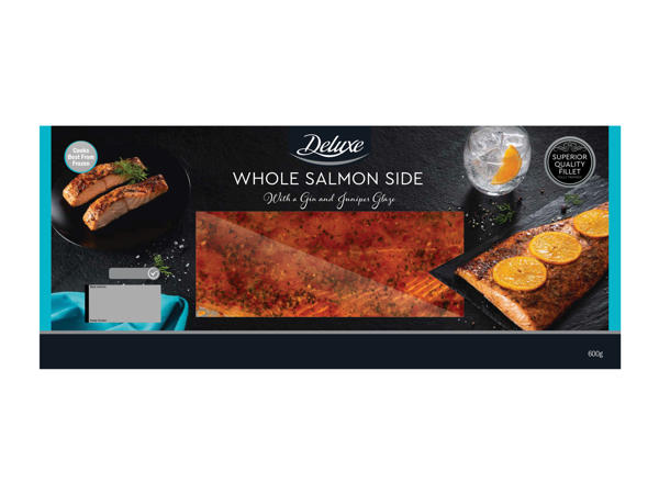 Salmon Side with Gin & Juniper