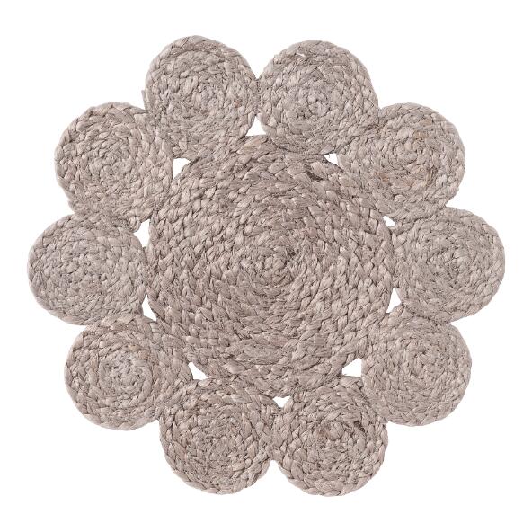 HOME CREATION(R) 				Sets de table en jute, 2 pcs