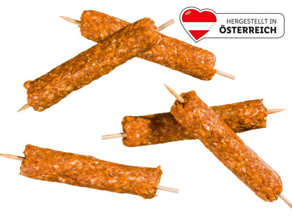 Frische Grillsticks