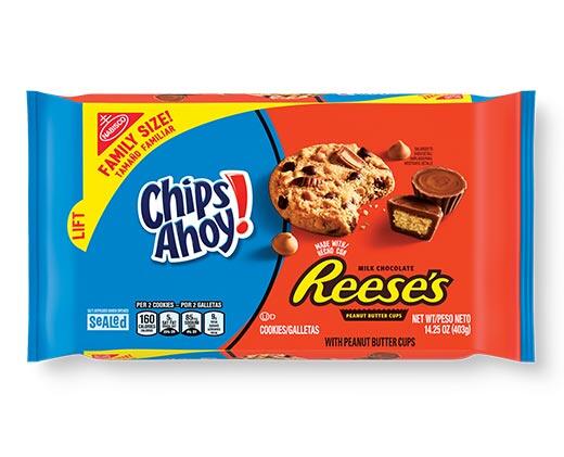 Nabisco 
 Chips Ahoy! Reeses or Reeses Chewy