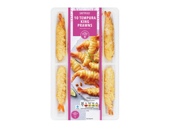 Chef Select 10 Tempura Prawns