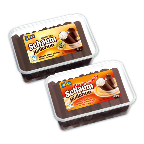 Schaum Röllchen