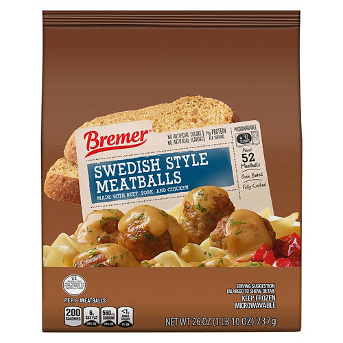 Swedish Style Meatballs, 26 oz