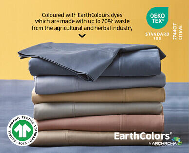 Organic Cotton Sheet Set - King Single Size