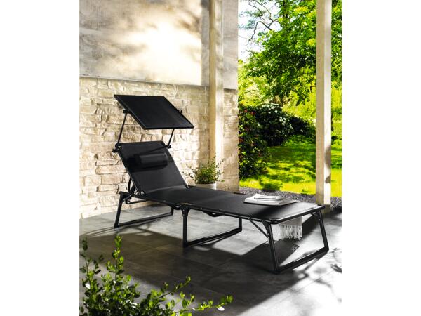 Houston Aluminium Sunlounger