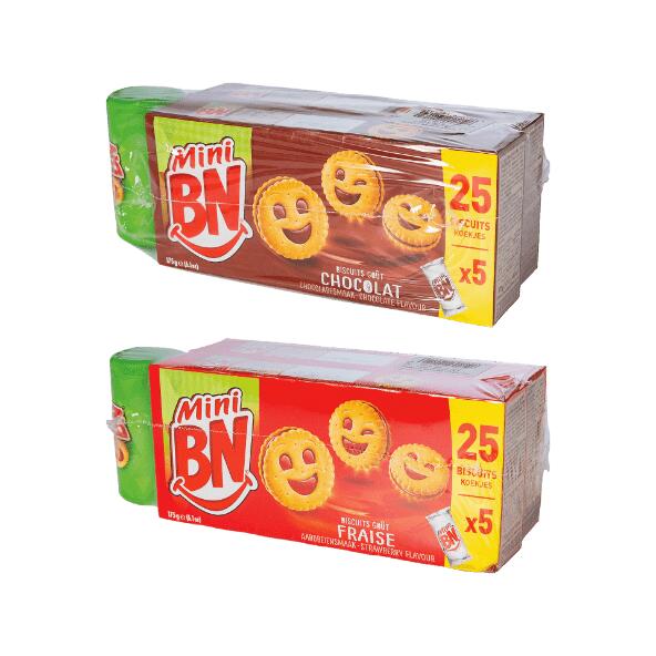 BN(R) 				Biscuits, pack de 2