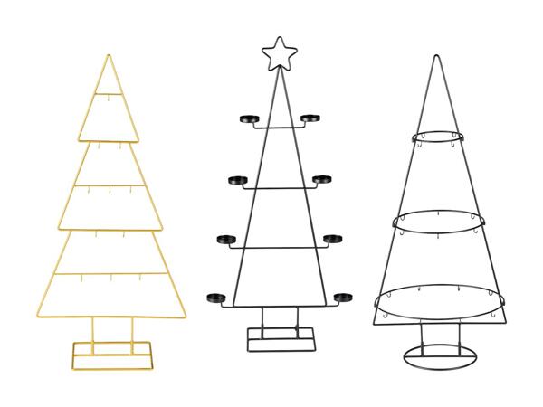 Sapin de Noël/​porte-bougies à réchaud