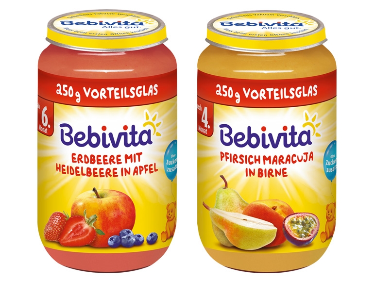 BEBIVITA Früchte im Glas