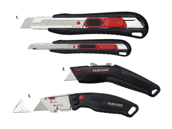 Set de cutters/cutter pliant/cutter à deux lames