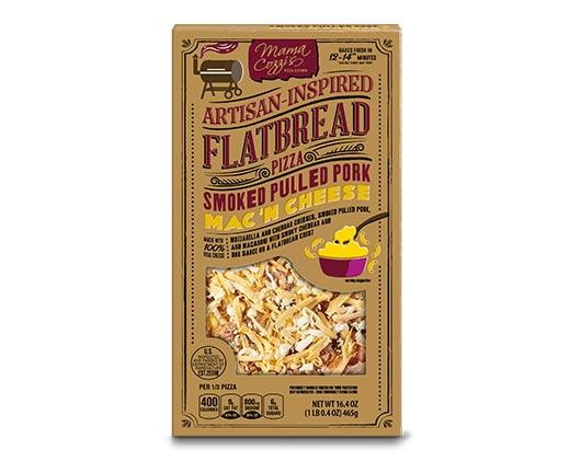 Mama Cozzi's Pizza Kitchen 
 Pulled Pork Mac n' Cheese Flatbread