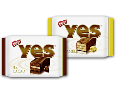 Barres chocolatées YES NESTLÉ(R)