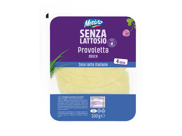 Mild Provoletta or Smoked Scamorza Slices, Lactose-Free
